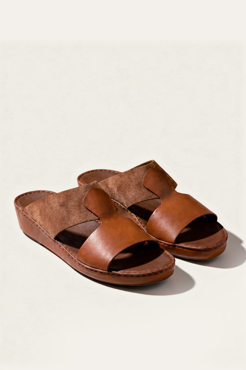 Taj - Cognac Brown Alcantara